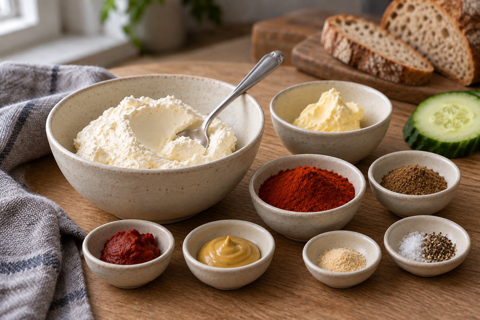 Продукты и приправы для липтауэра